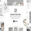 Arkhitekton Theme GPL Modern Architecture and Interior Design WordPress Websites