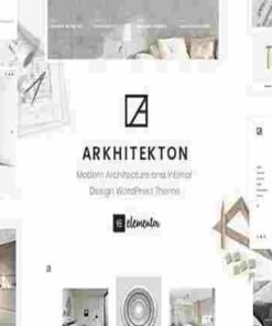 Arkhitekton Theme GPL Modern Architecture and Interior Design WordPress Websites