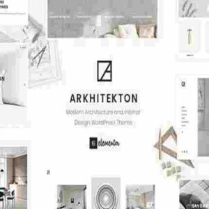Arkhitekton Theme GPL Modern Architecture and Interior Design WordPress Websites