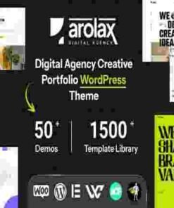 Arolax Theme GPL Creative Digital Agency Theme