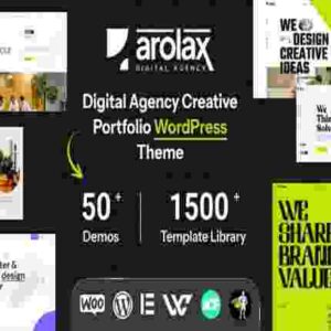 Arolax Theme GPL Creative Digital Agency Theme