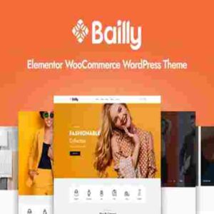 Bailly Theme GPL Elementor WooCommerce WordPress Theme