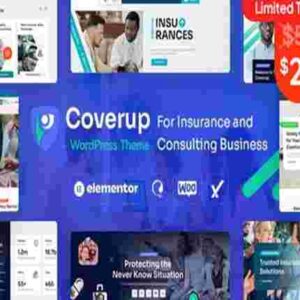 CoverUp Theme GPL Insurance & Consulting Business WordPress Theme