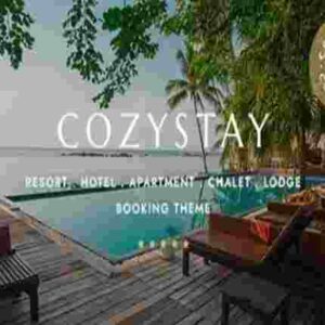 CozyStay Theme GPL Hotel Booking WordPress Theme