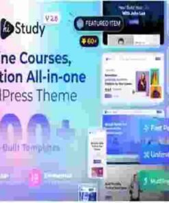 HiStudy Theme GPL Education WordPress Theme