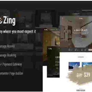 Hozing Theme GPL Hotel Booking WordPress Theme