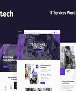 Infetech Theme GPL IT Services WordPress Theme