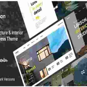 Larson Theme GPL Architecture WordPress Theme