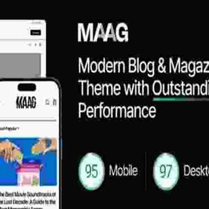 Maag Theme GPL Modern Blog & Magazine WordPress Theme