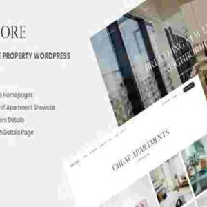 Moore Theme GPL Single Property WordPress Theme