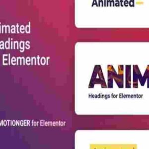 Motionger GPL Animated Heading for Elementor