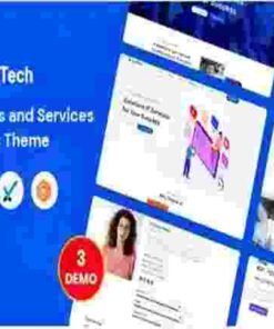 SpondTech Theme GPL IT Solutions And Services WordPress Theme