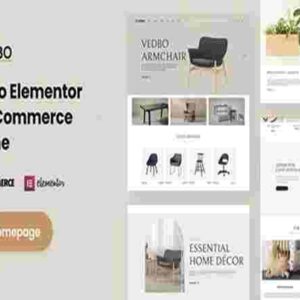 VEDBO Theme GPL Elementor WooCommerce Theme