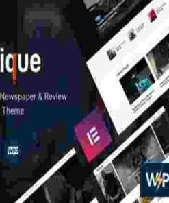 Critique Theme GPL Magazine Newspaper and Review