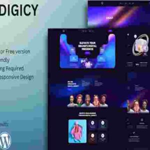 Digicy Digital Marketing Agency Elementor Template Kit