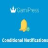 GamiPress Conditional Notifications GPL – WordPress Plugin