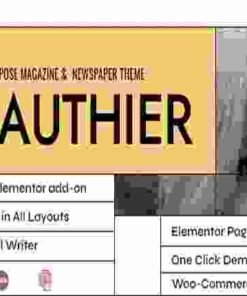 Gauthier Theme GPL Multipurpose Newspaper Theme