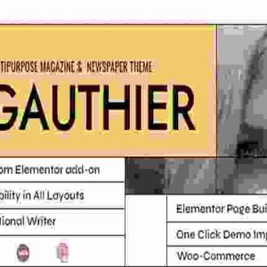Gauthier Theme GPL Multipurpose Newspaper Theme