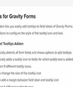 Gravity Forms Tooltips GPL