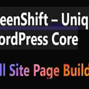 GreenShift GPL Unique WordPress Core