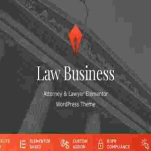 LawBusiness Theme GPL Attorney & Lawyer WordPress Theme