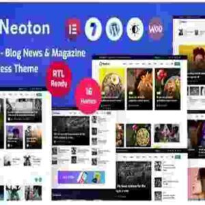 Neoton Theme GPL News Magazine WordPress Theme