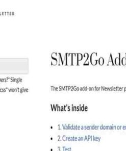 Newsletter – SMTP2GO GPL
