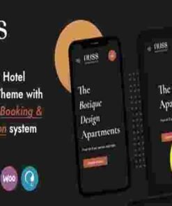 Nuss Theme GPL Hotel Booking WordPress
