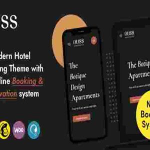 Nuss Theme GPL Hotel Booking WordPress