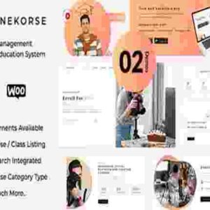 Onekorse Theme GPL LMS Education Theme