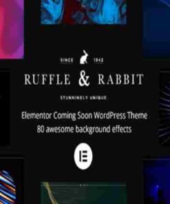 Rabbit Theme GPL Exclusive Coming Soon WordPress Theme