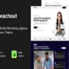 Reachout Theme GPL Social Media Marketing Agency WordPress Theme