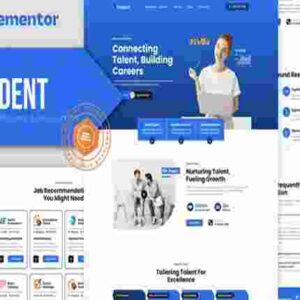 Trident HR & Recruitment Agency Elementor Template Kit GPL