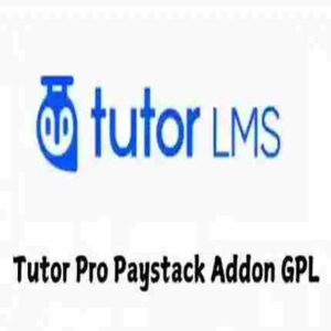 Tutor Pro Paystack Addon GPL
