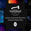 Woodsman Theme GPL Elementor Coming Soon WordPress Theme