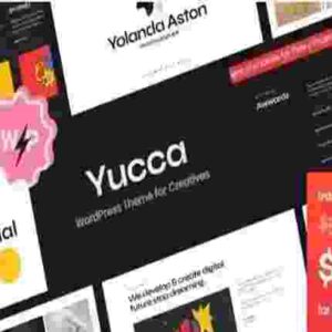Yucca Theme GPL WordPress Theme for Creatives