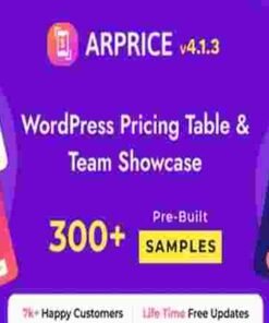 ARPrice GPL Responsive WordPress Pricing Table Plugin