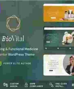 BioVital Theme GPL Functional Medicine Doctor Theme