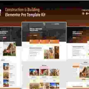 Buildlux GPL Construction Elementor Pro Template Kit