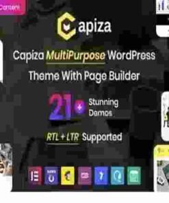 Capiza Theme GPL Creative Business & Agency WordPress Theme