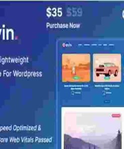 Cavin Theme GPL Minimal & Lightweight WordPress Blog Theme