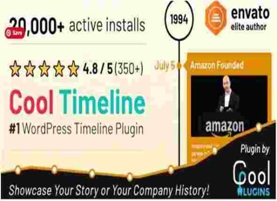 Cool Timeline Timeline Widget Pro 2.5.0 | Addon For Elementor - Best ...