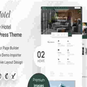 Dahotel Theme GPL Luxury Hotel WordPress Theme