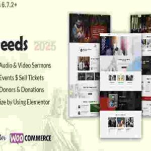 Deeds Theme GPL Best Responsive Nonprofit Church WordPress Theme