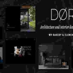 Dor Theme GPL Modern Architecture and Interior Design Theme