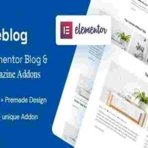 Eleblog GPL Elementor Magazine and Blog Addons