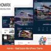 Homirx Theme GPL Real Estate WordPress Theme