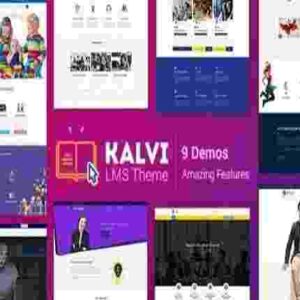 Kalvi Theme GPL LMS Education WordPress Theme