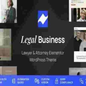 Legal Business Theme GPL Attorney & Lawyer WordPress Theme