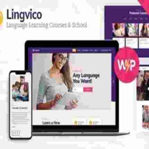 Lingvico Theme GPL Language Center & Training Courses WordPress Theme